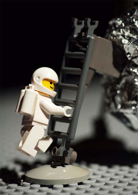 40 aniversario del Apolo 11 al estilo LEGO