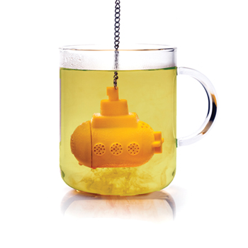Submarino amarillo para hacer té