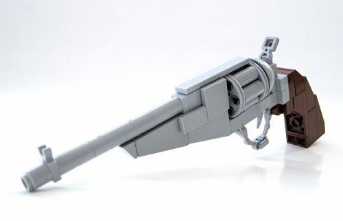 Remington 1858 .45 creado con LEGO
