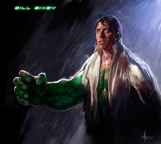 Bill Bixby como Hulk
