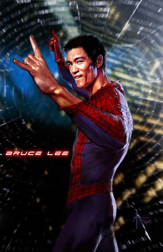Bruce Lee Spiderman