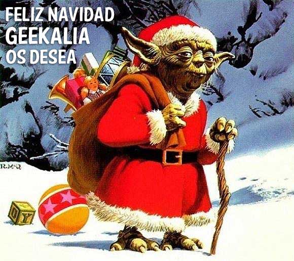Yoda Feliz Navidad Geek