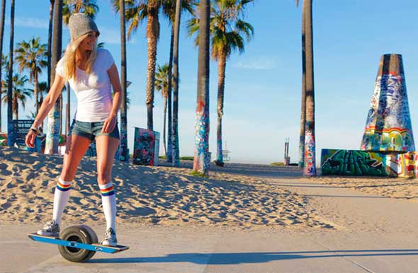 Onewheel - Un skateboard eléctrico con una sola rueda