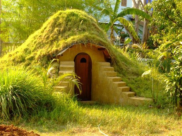 Cómo construir una casa Hobbit