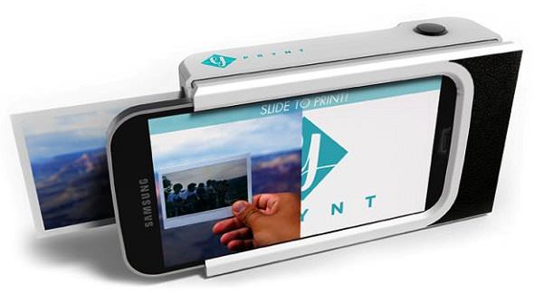 Carcasa que convierte tu móvil en una Polaroid