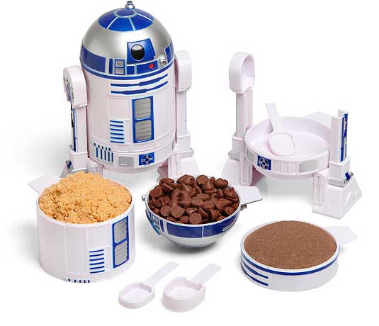 R2-D2 te ayuda a cocinar midiéndote los ingredientes