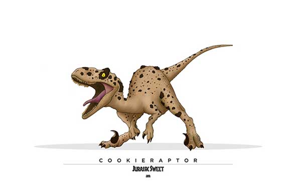 Jurassic Sweet Cookieraptor
