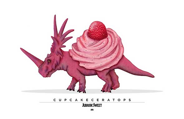 Jurassic Sweets Cupcakeceratops
