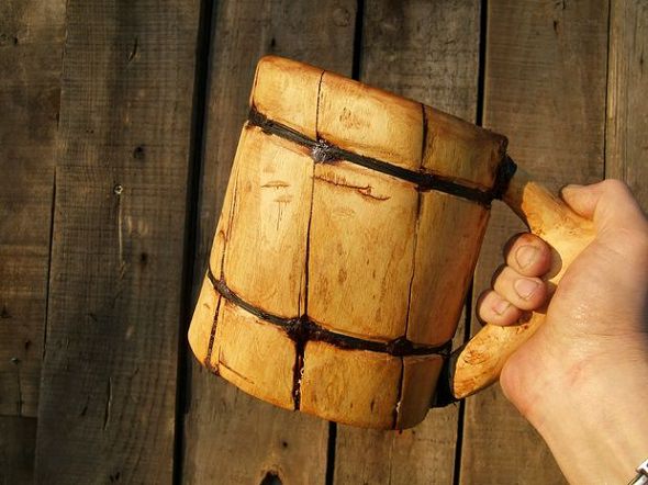 Tutorial sobre cómo hacer una jarra vikinga
